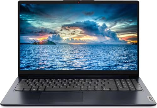 Image of Lenovo 2025 Portable Laptop, 15.5'' FHD IPS Display, AMD Ryzen 3 Processor Up to 4.09GHz, 8GB LPDDR5, 256GB SSD, Super Fast WiFi 6, Windows 11 OS, Dale Blue (Renewed)