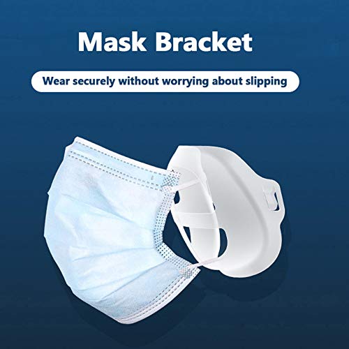 KKmoon Suporte de máscara anti-sufocante impermeável respirável máscara reutilizável Suporte interno