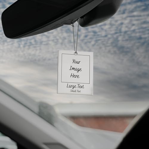 So Bespoke Personalised Photo Car Ornament Hanging Car Polaroid Any Image Driving Test Pass Gift Idea First Car Charm Gift - Image 5
