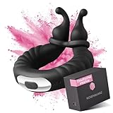ROSENQUARZ® Elektrischer Premium Penisring Vibrator mit 10 verschiedenen Vibrationsmodi, Elektrischer Cockring, Penisringe, Cockringe, Vibrator, Klitoris, Vibrating Cockring, Cockring set, Vibratoren
