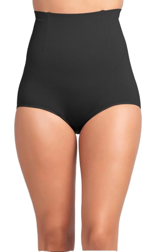 CRAMPLE®Women Waist Shapewear with Anti Rolling Strip Tummy Control Tucker Waist Slimming Panties Shapewear Underwear Waist Shapewear (Fits 26-32 Waist Size)-image-11