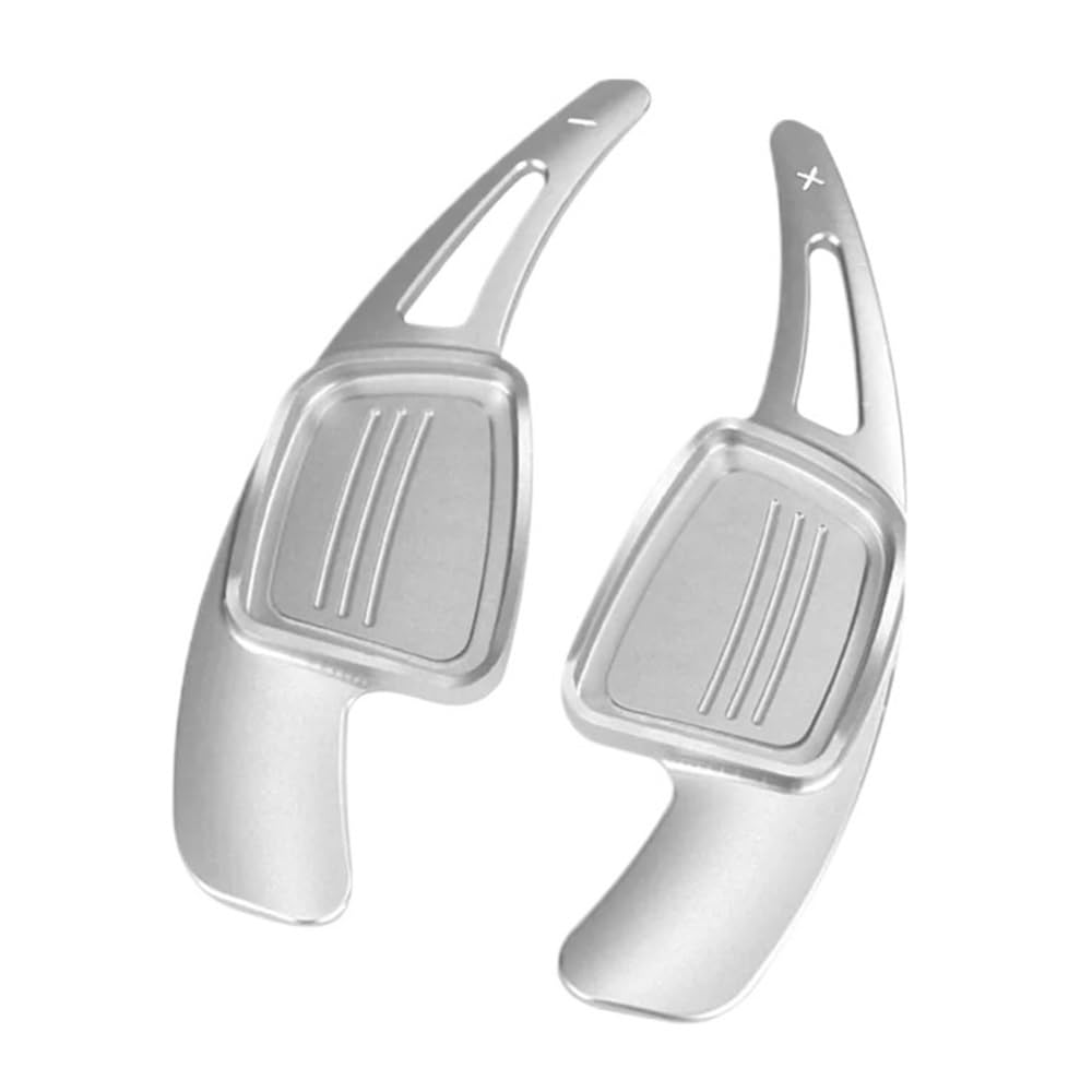 Lace2t Silver Car Shift Paddles For A3 8V A4 A5 Q2 Q5 Q7 S5 Sq2 Sq7 Tt Tts 2017 2018 2016 Car Steering Wheel Paddles Extend Quick Shifter Shift