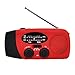 Produktbild YoBuyBuy Multifunktionale Handkurbel Solarbetriebener Dynamo AM FM NOAA Radio Zeit Notfall LED Taschenlampe Power Bank Radio