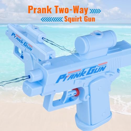 Image of Prank Water Gun, 2026 Upgrade Prank Two-Way Water Gun, Reverse Pranks Surprise Waters Guns, Hilarious Novelty Toy for Parties & Summer Fun (Blue) (1 PCS Prank Water Gun)