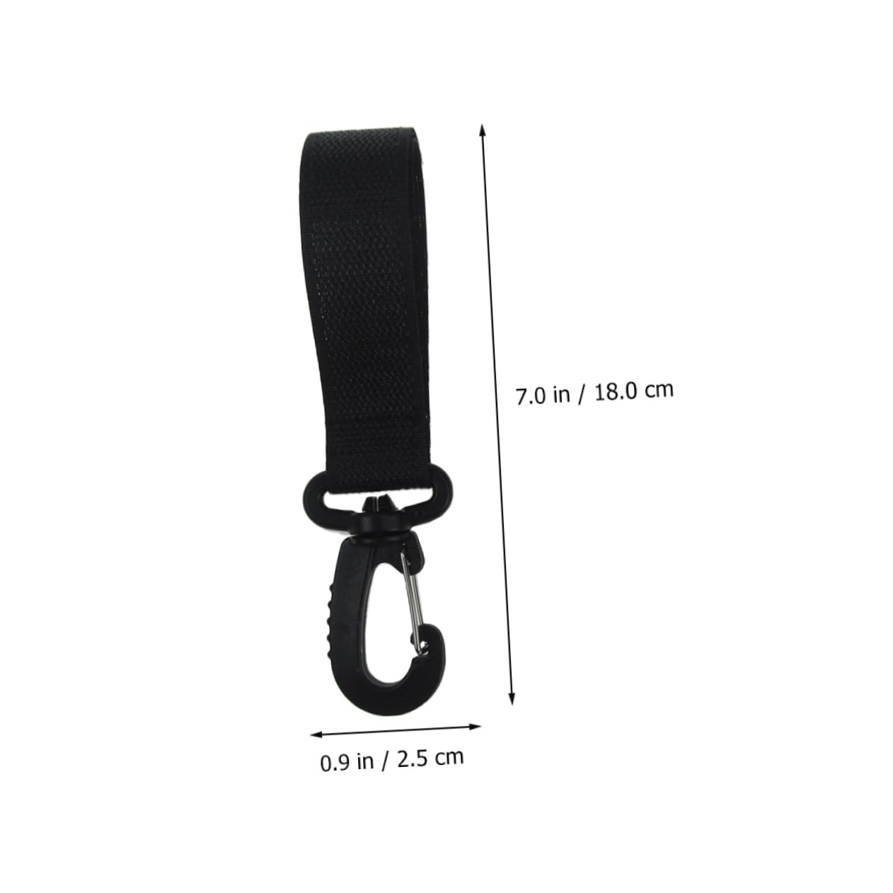 BESTonZON Stroller Hooks Organizer 6 Pack Diaper Bag Hanging Hooks Rotatable Plastics Stroller Hangers Reusable Outdoor