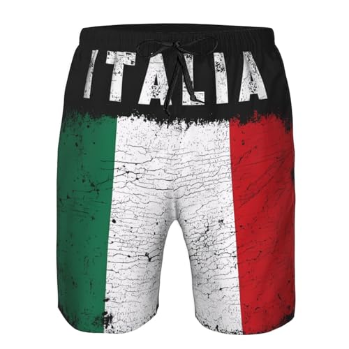 Chicago City Flag Men's Swim Trunks Beach Shorts Quick Dry Hawaiian Swimming with Pockets4