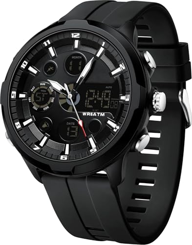 Montre de sport pour homme findtime militaire avec double fuseau horaire