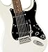 Fender Squier Sonic Stratocaster - Arctic White Bundle with Amp, Cable, Tuner, Strap, Picks, and Austin Bazaar Guitar DVD