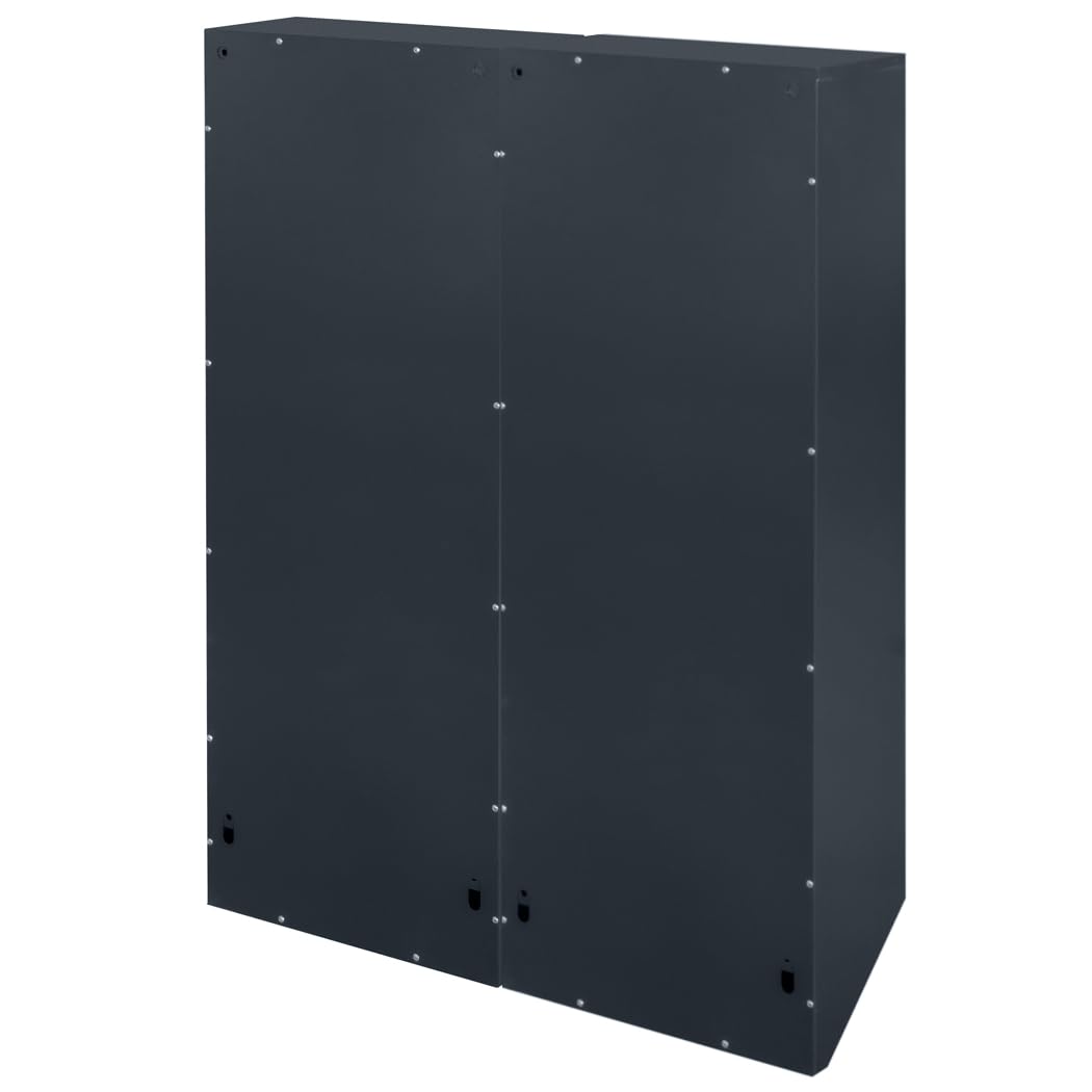 Cassetta postale condominiale GDS 14 posti RAL 7016 Antracite 2 chiavi 20cm profondita, montaggio a parete Modulare Orizzontale
