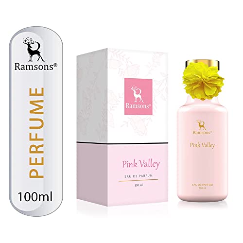 Image of Ramsons Pink Valley Eau de Parfum for Women - 100ml | Long Lasting | Floral Fragrance
