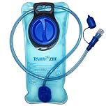 TANNOZHE Hydration Water Bladder-Leak Proof-BPA Free Hydration Pack Replacement-Sports Travel Reservoir Bag Pack Hiking Outdoor-2Litre Blue