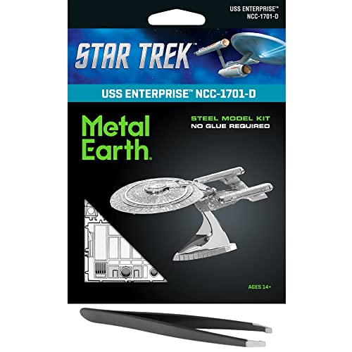 Star Trek USS Enterprise NCC-1701-D Metal Earth maquette 3D pour déco bureau adulte