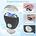 Automatic Electric Nail Clipper, 2 in 1 Baby Nail Trimmer with LED Light & Storage Box, Rechargeable Portable Fingernail Cutter with 3 Speed Gears, Safe Nail File for Baby, Kids, Adults, Seniors
