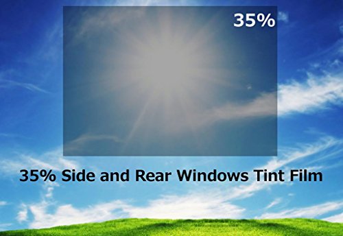 Protint Windows 35% Shade Color 12 Inches By 10 Feet Window Tint Film Roll, For Privacy And Heat Reduction #TOP1