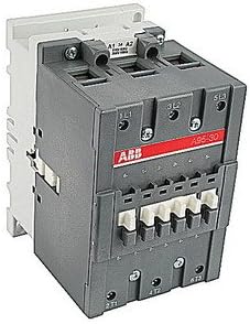 ABB A95-30-11-80 Contactor, 220 - 240 VAC Coil, 95 A at 3-Phase, 125 A at 1-Phase