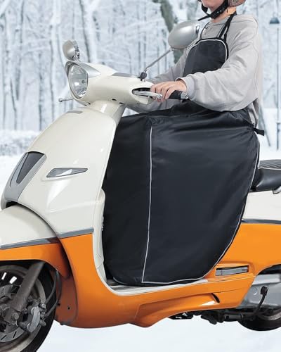 [KEMIMOTO] バイク レッグカバー 原付 スクーター 前掛け ひざ掛け 膝掛け...