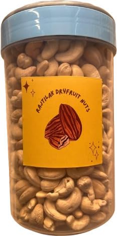 Image of RAJTILAK Dry Fruits Combo Pack of 2 | Whole Cashews Nuts & Seedless Green Raisins | Kaju & Kishmish | Nuts & Dry Fruits | Healthy & Tasty | Pack of 2x10g Each