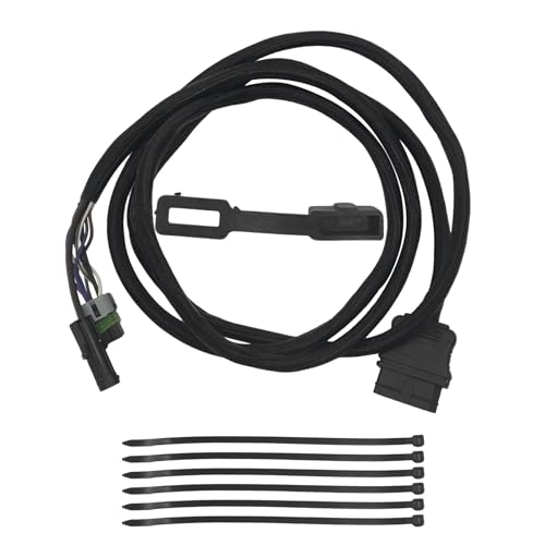 SsllZdq Upgraded 11 Pin Vehicle Side Light Wiring Harness with Dust Cover for Western/SnowEx/Fisher/Blizzard/SnowEx Plows Replaces# 26357 22413
