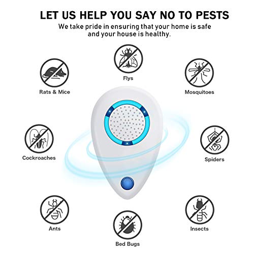 image for Palmandpond Ultrasonic Pest Repeller, 2021 Newest Ultrasound Indoor Pe