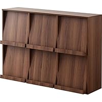 本棚 扉付き 大容量 ウォールナット ワイド 419adMyQeqL._SS200_.jpg