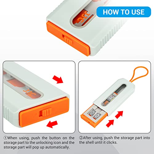 JJC Travel Memory Card Case Holder for 6 CFexpress Type-A card + 12 TF/Micro SD SDXC SDHC - Image 3
