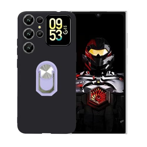 CongJiaLingXi�P�[�X�K�p ��Oukitel C62 GT (6.88") �����O�T�|�[�g�A�_�炩���V���R�[���V�F���̏_��ȃo���p�[�h�Ռ�TPU�ی�J�o�[�������,�p�[�v��