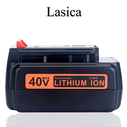 image for Lasica 40V MAX Lithium Battery LBX2040 LBXR36 Replacement for Black & 