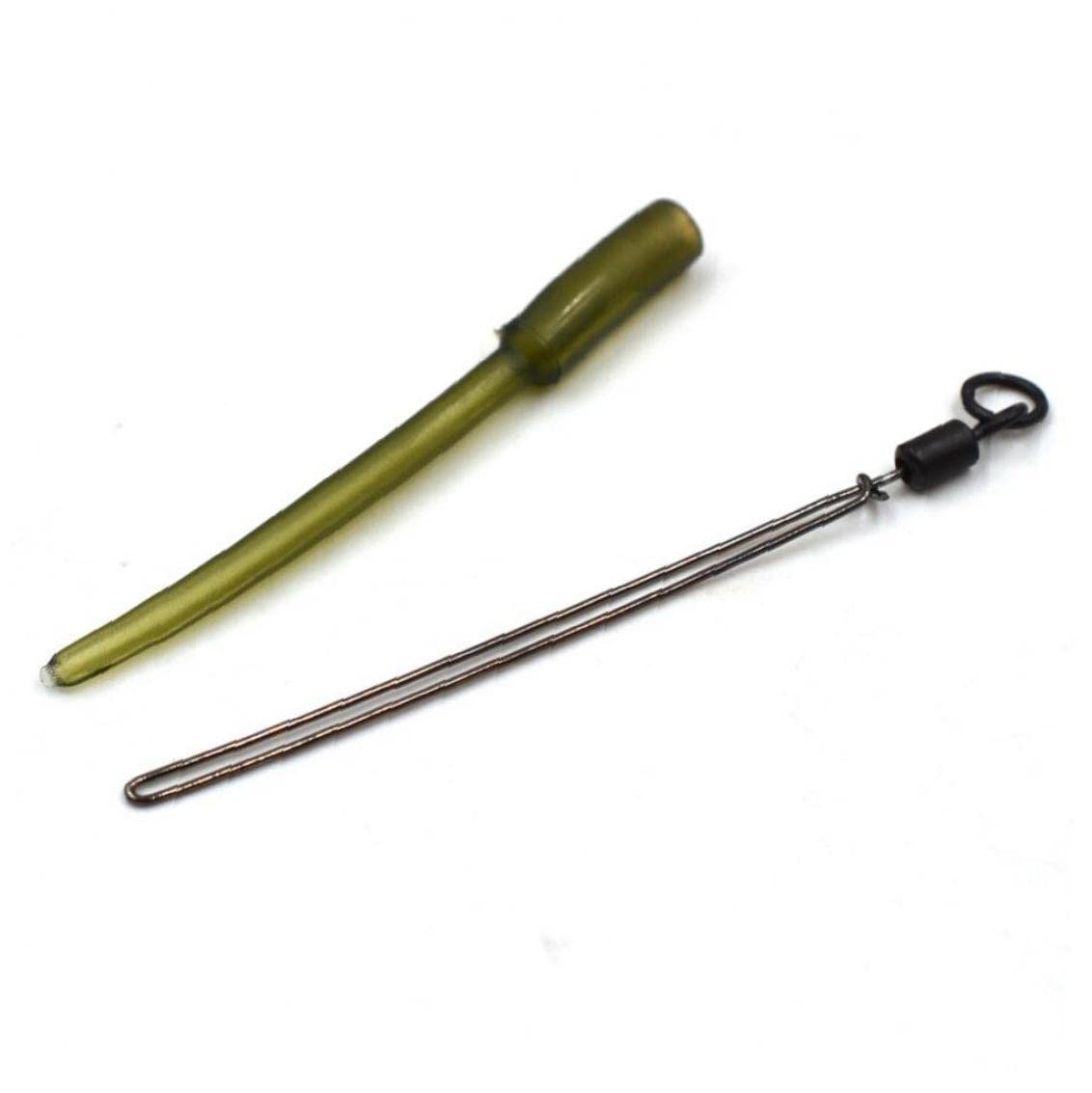 20 Connecteurs Pivotants Pêche Carpe - Accessoires Ligne PVA 70mm Figure 8