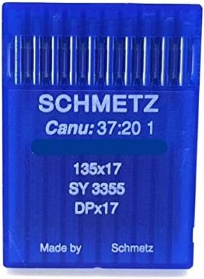 MACOSKI Suministros para 10 SCHMETZ 135X17 SIZE 26230 Agujas de máquina de coser industriales DPX17 Tamaño 26 DIY para máquinas de coser Accesorios