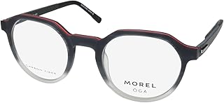 Oga 10219o Eyeglass Frame/Glasses Carbon Fiber Ultra Durable & Lightweight Materials French Designer