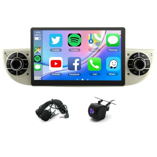 Autoradio Android 14 Fiat 500 résout vos problèmes de navigation et appels