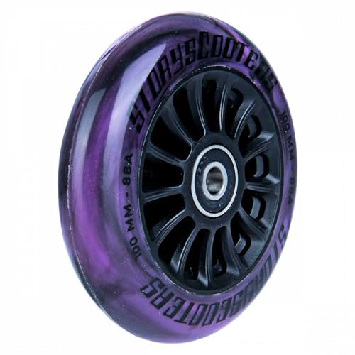 Story 10 Spoked Stunt-Scooter Rolle Abec9 100mm (Lila Swirl) Story 10 Spoked Stunt-Scooter Rolle Abec9 100mm (Lila Swirl)