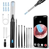 Ohrenschmalz Entferner Otoskop, 1920P WiFi Ohrenreiniger mit Kamera, 8 MP HD Ohr Kamera 360°...