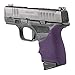 Hogue HandAll Beavertail Rubber Grip Sleeve for Springfield Armory Hellcat, Purple - 18316