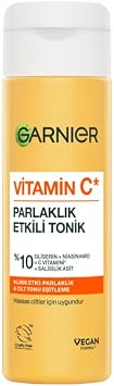 Garnier Vitamin C Luster Effective Tonic / / Glycerin, Niacinamide, Salicylic Acid 120 ml