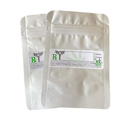 Firstzi Ca Universal Rx Warning Label Stickers - 3"X1" - 1000 Pcs Per Roll #TOP4