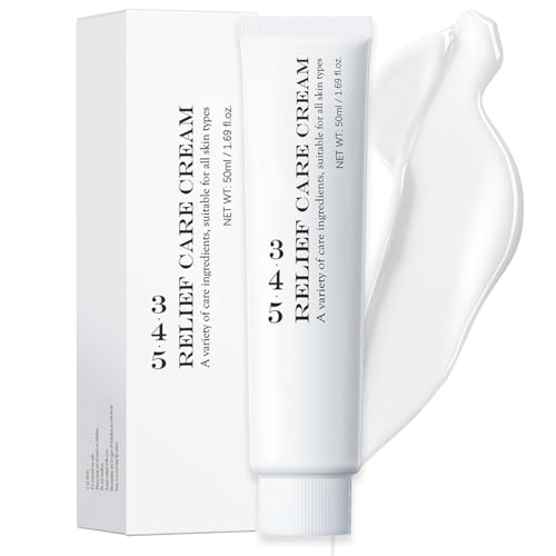 345 Relief Cream 345 Cream Soothing Moisturizing Barrier Repaire Lightweight non-greasy Face Moisturizer for All Skin Types