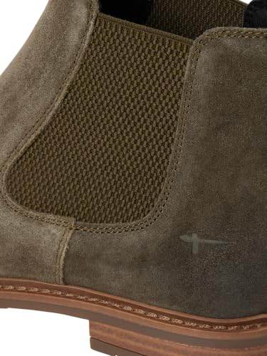 Tamaris Damen Boots Leder, khaki, 39 EU – Ansicht 6