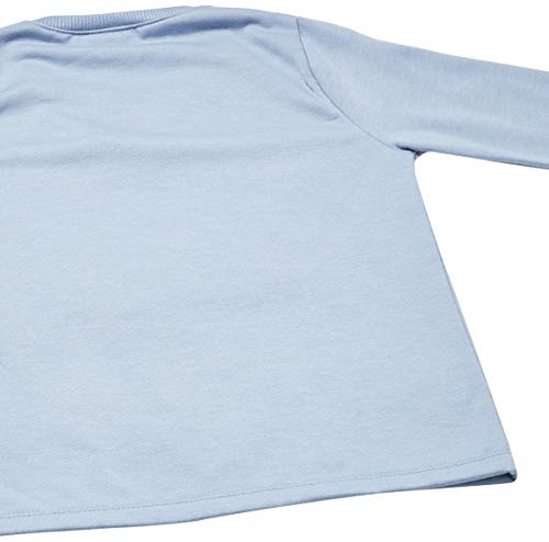 Pijama Com Calca, Pzama, Meninas, Cobalto, 10