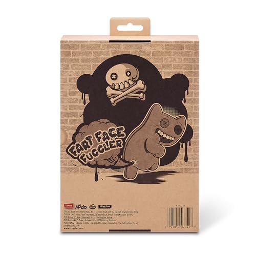 Fuggler Fart Face 23 cm von ZURU, Lustiges Hässliches Monster, Plüschtier für Kinder und Erwachsene (Wide Eyed Weirdo) – Ansicht 6
