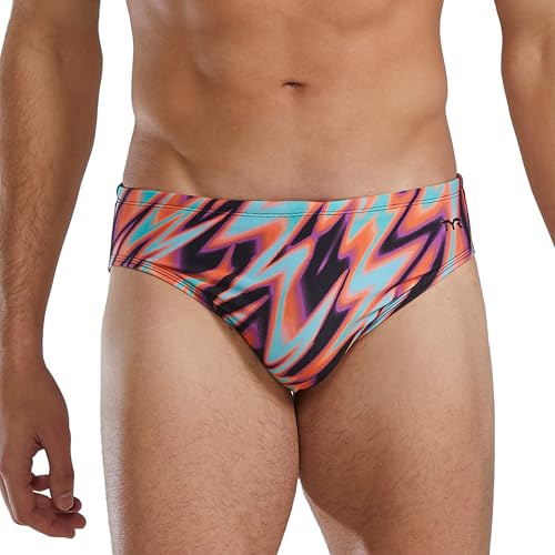 Bañador de natación TYR Durafast Elite para hombre, corte slip profesional talla 42