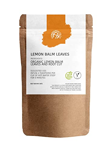 Fitness Health Organic Lemon Balm Leaves 50G - Dried Melissa Offi...
