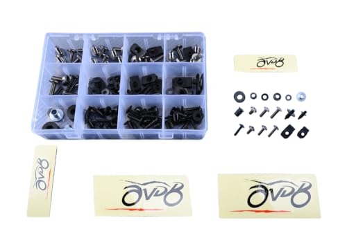 Kit visserie carénages M5 M6 anti-rouille pour FAZER 1000