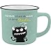 H:PPY life Tasse Monster mit Spruch St&auml;rke | Becher mit schwarzem Trinkrand, 35 cl, H&ouml;he 8,4 cm | lustiges Geschenk, f&uuml;r Freunde | 74161