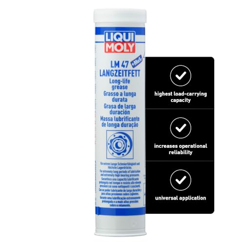 LIQUI MOLY LM 47 Long-Life Grease + MoS2 | 400 g | Lithium fat | SKU: 3520
