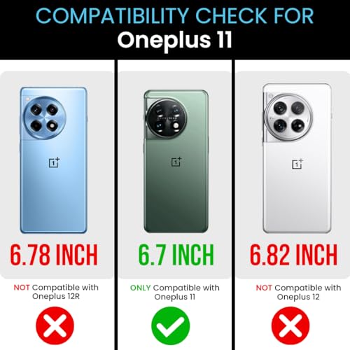 Image of MILLION CASES Back Cover Case for OnePlus 11 Shockproof Protective Futuristic Cyber Mecha Armor Case for Men & Boys(Black)