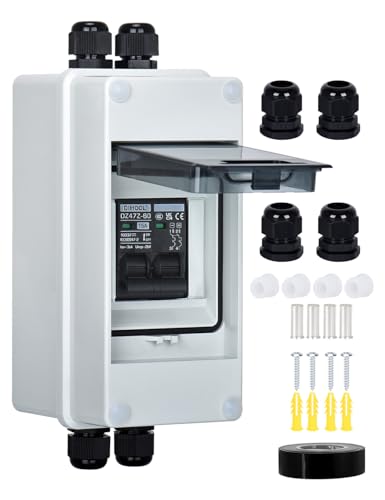 DIHOOL DC 15 Amp Breaker Box