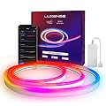 Luxense Neon Rope Lights, RGBIC Rope Lights with Music Sync, DIY Design, Compatible with Alexa, Google Assistant