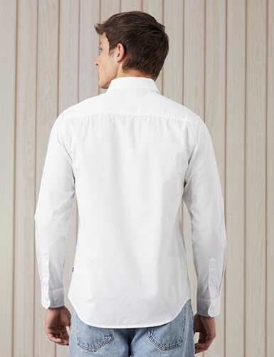 Image of Amazon Brand - Symbol Men Cotton Casual Shirt | Twill | Full Sleeve | Regular Fit (Available in Plus Sizes)