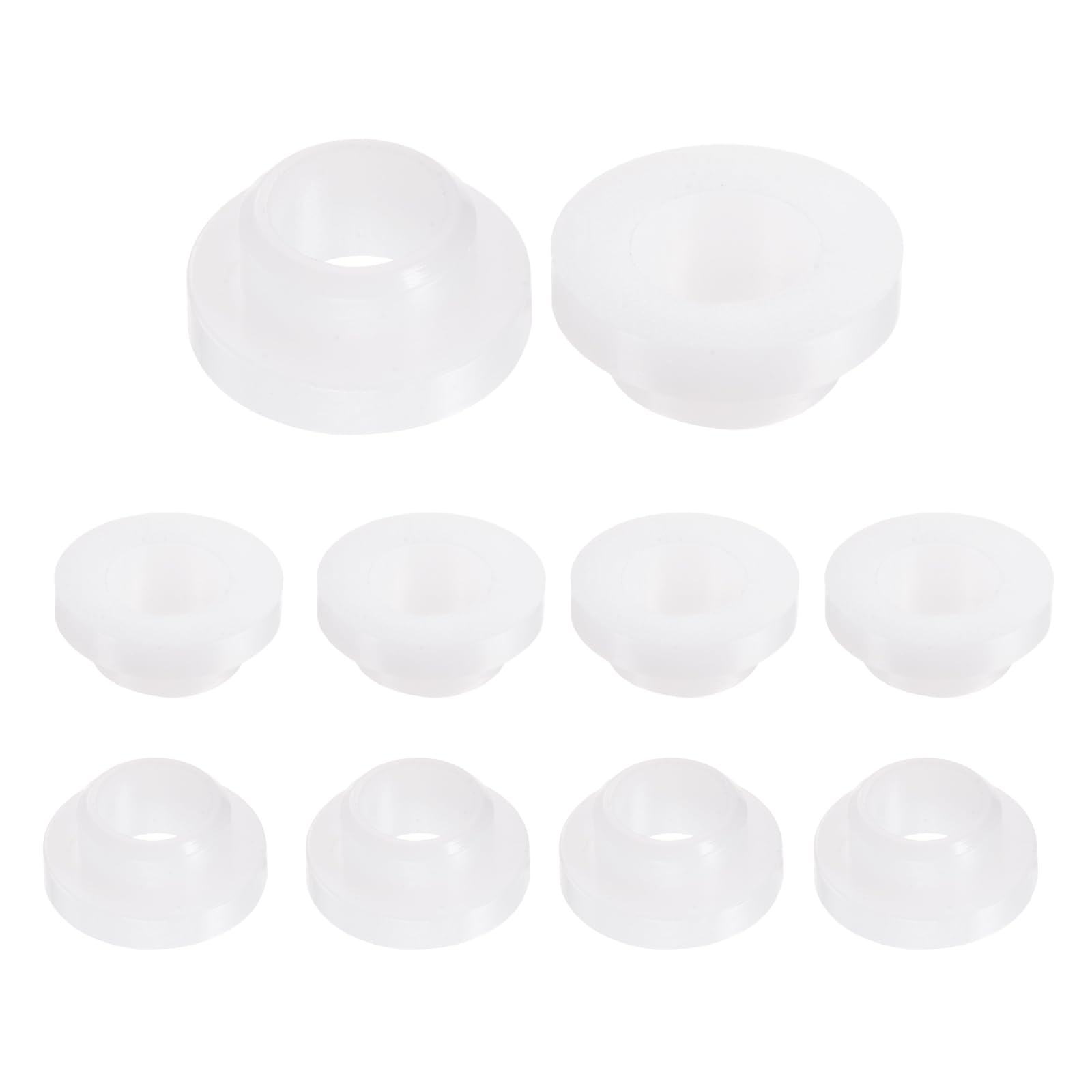 QUARKZMAN 12pcs Manchons Roulements Nylon Bride 8.2mm Alésage – Douilles Autolubrifiantes